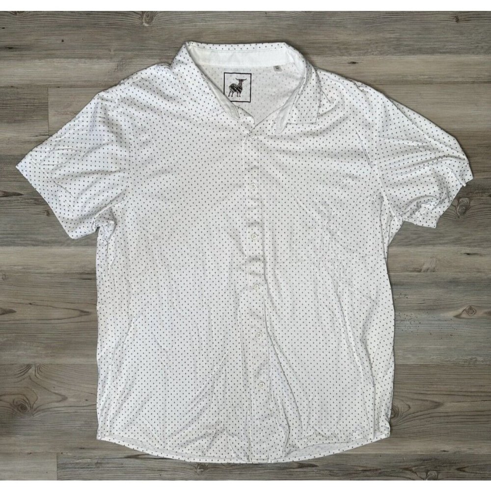 Raffi White Mens Shirt Size XL Shirt